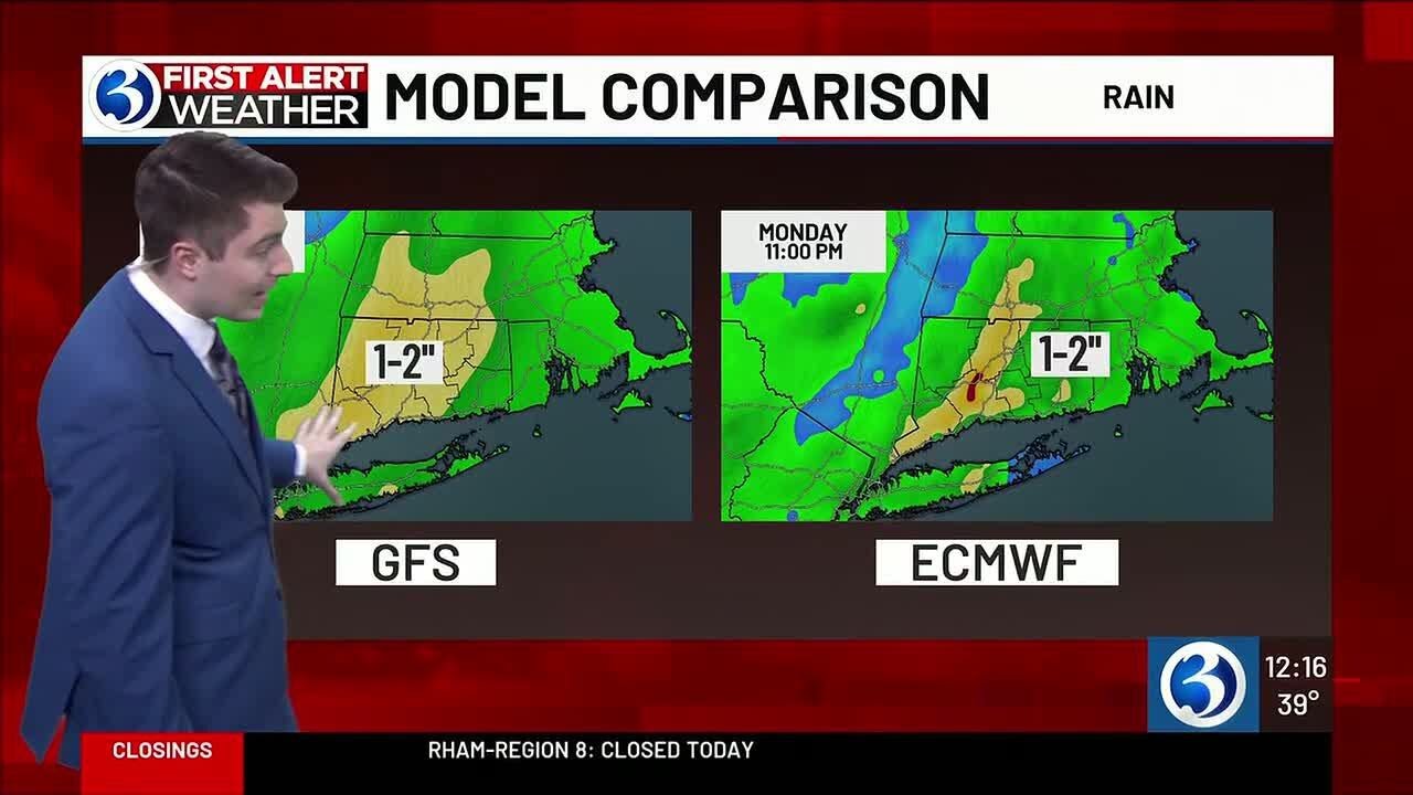 FORECAST: Chilly and breezy today, seasonable this weekend - YouTube
