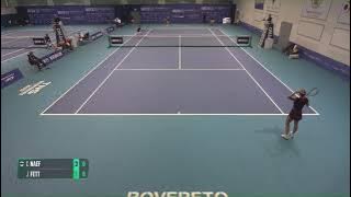 Celine Naef (SUI) vs Jana Fett (CRO) // 4-6 3-6 // W125 Rovereto // 1st Round