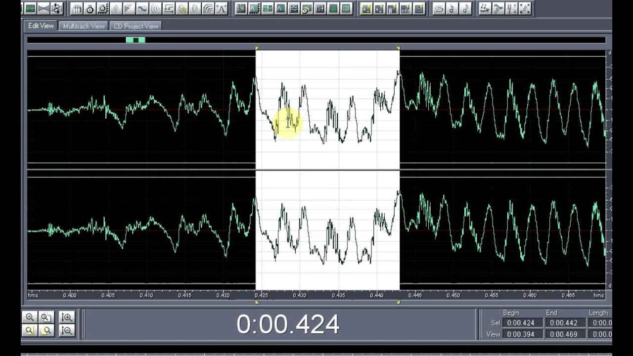 tutorial eliminar click pop en audio con adobe audion 1.5 - YouTube