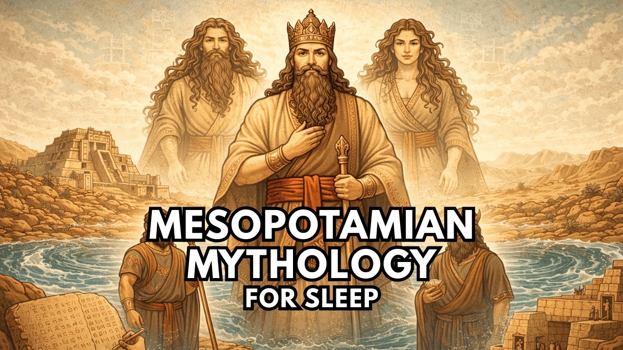 The ENTIRE Story of Mesopotamian Mythology - Anu | Bedtime Story