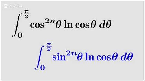 (2/3) Transformed to Log Improper integral, contour integral