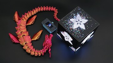 3D Hangouts – RGB Matrix Cubes, TFT Pendants and Sea Dragons