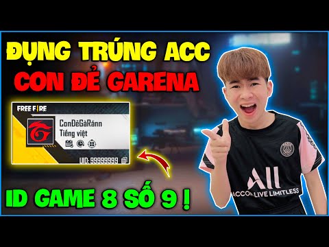 Free Fire | NTN đụng trúng acc Con Đẻ Garena khoe có id game 8 số 9 cực chất và cái kết ?