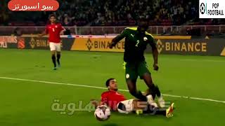 أبو جبل يتصدي لركلة جزاء في الدقايق الأولى من مباراة مصر والسنغال