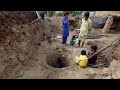 New Well Digging by Hand Step-by-Step | DIY Homemade Water Storage by Toolgenie