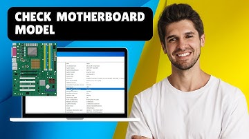 How to Check Laptop Motherboard Model | Easy Method