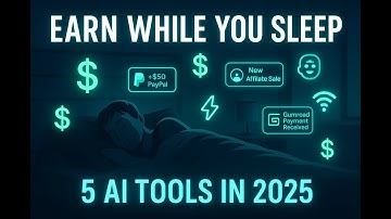 5 AI Tools That Make Money While You Sleep (2025 Passive Income Hacks)