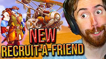 Asmongold Reacts To NEW WoW "Micro-Transactions" Through Revamped Recruit-A-Friend | Bellular