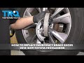 How to Replace Emergency Brake Shoes 2014-2019 Toyota Highlander