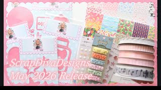 NEW!! ScrapDivaDesigns Dies & Hobby Lobby Haul 