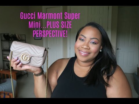 GUCCI MARMONT SUPER MINI BAG UNBOXING AND REVIEW 