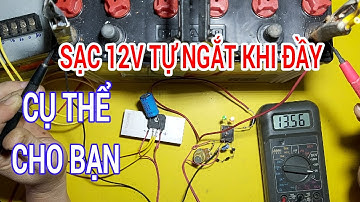 12v battery charger circuit automatically cut off