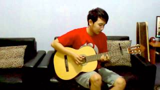 Video thumbnail of "(T-ara) Day By Day (티아라) 데이바이데이 - Nathan Fingerstyle cover"