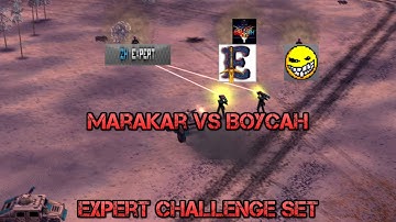 C&C Generals Zero Hour Expert 25$ BO11 Challenge: Marakar vs Boycah
