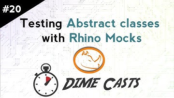Testing Abstract classes with Rhino Mocks