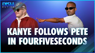#PeteDavidson Is Back On #Instagram \& #Ye aka #KanyeWest Follows Him In FiveFourSeconds Flat