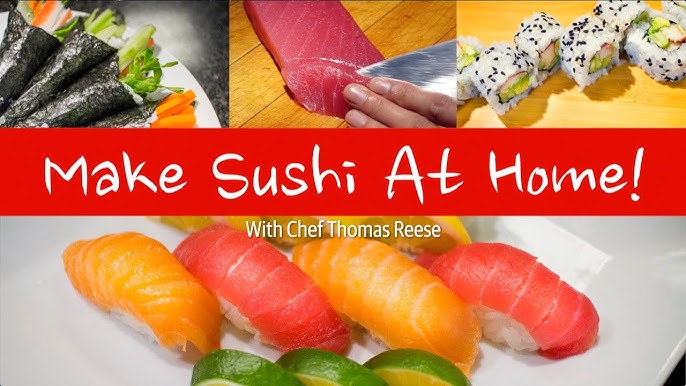 How To Make Sushi (video) - Tatyanas Everyday Food