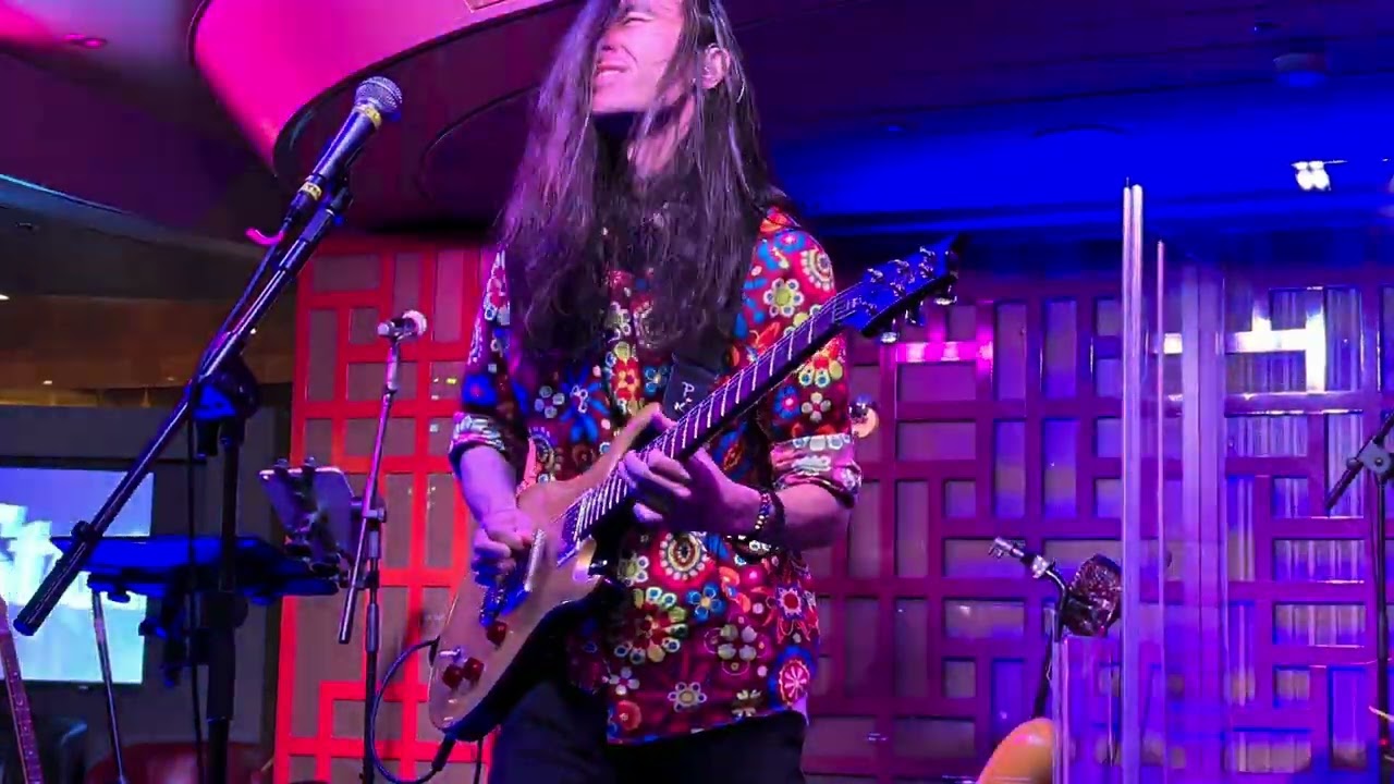 On🔥Andrew shreds Purple Haze on the Koningsdam