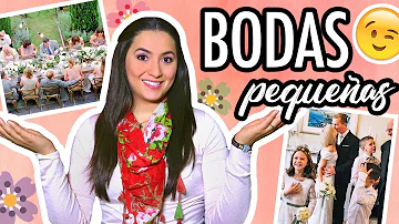 ¿Qué se considera una boda pequeña?