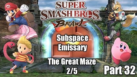 Super Smash Bros. Brawl - Part 32 - Subspace Emissary: The Great Maze 2/5