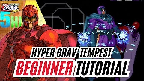MvC2: Magneto Beginner/Intermediate Combo Tutorial (Hyper Grav xx Tempest)