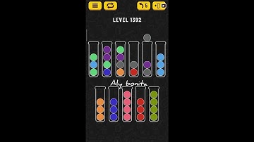 ball sort puzzle level 1392