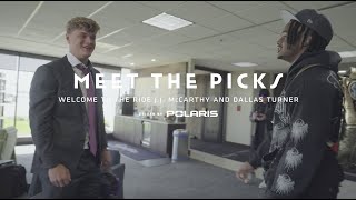 Behind-the-Scenes of J.J. McCarthy \& Dallas Turner's First Day in Minnesota After Being Drafted