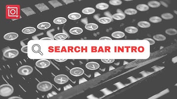 Make a Search Bar Typing Intro - InShot Tutorial !