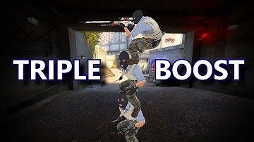 EASY Triple Boost on Overpass! (STILL WORKING) | CS:GO