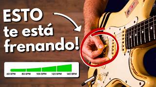 Cómo Tocar Rápido SIN Pelearte con la Guitarra