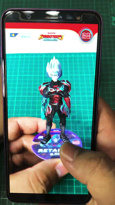 Choki choki boboiboy medallion AR retakka #boboiboy #boboiboygalaxy #boboiboygalaxycard