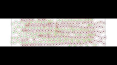 Simulating crowds based on a space colonization algorithm (BioCrowds)