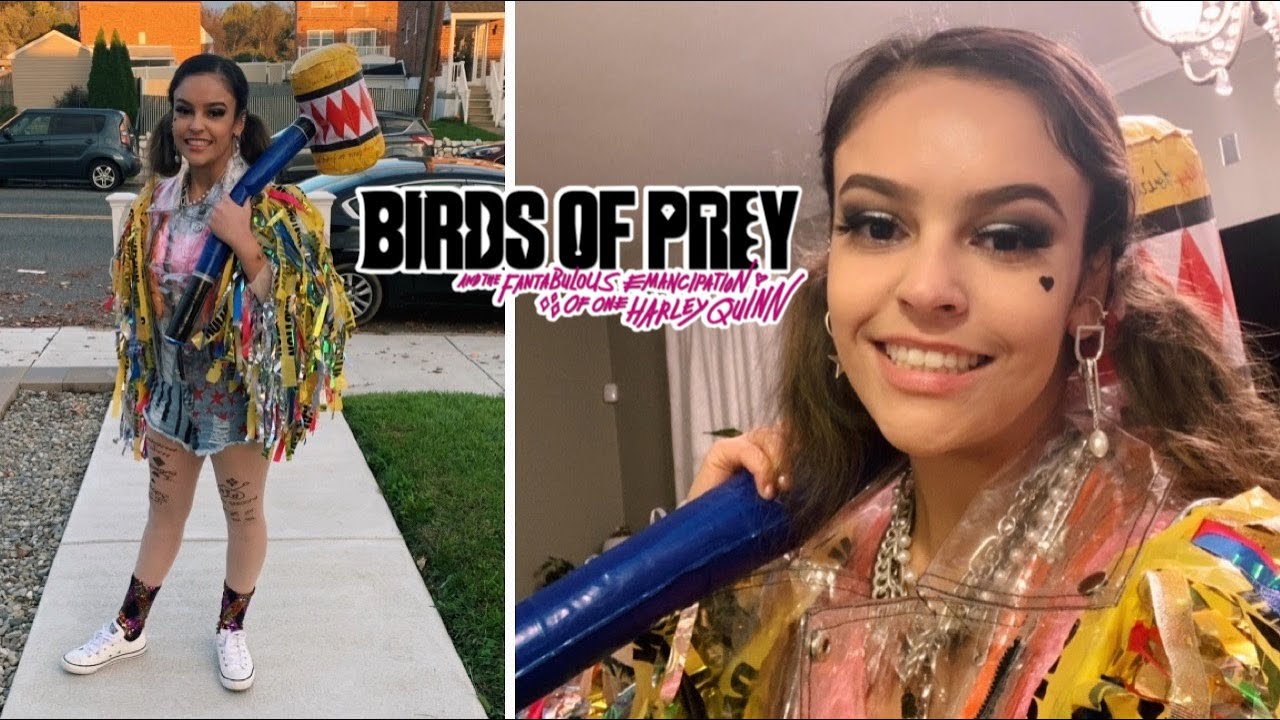 HARLEY QUINN BIRDS OF PREY COSTUME + HALLOWEEN VLOG