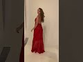 Lady in Red / beautiful dress for Christmas party / Russian girls 💃