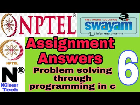 Problem solving through programming in c|| week 6 assignment 6 answers || nptel