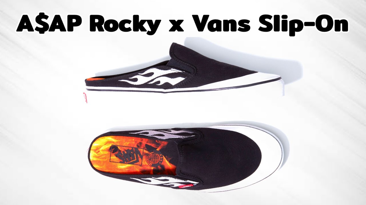 A$AP Rocky x Vans Slip-On/Slip-On Mule DETAILED LOOK and Release Update -  thptnvk.edu.vn