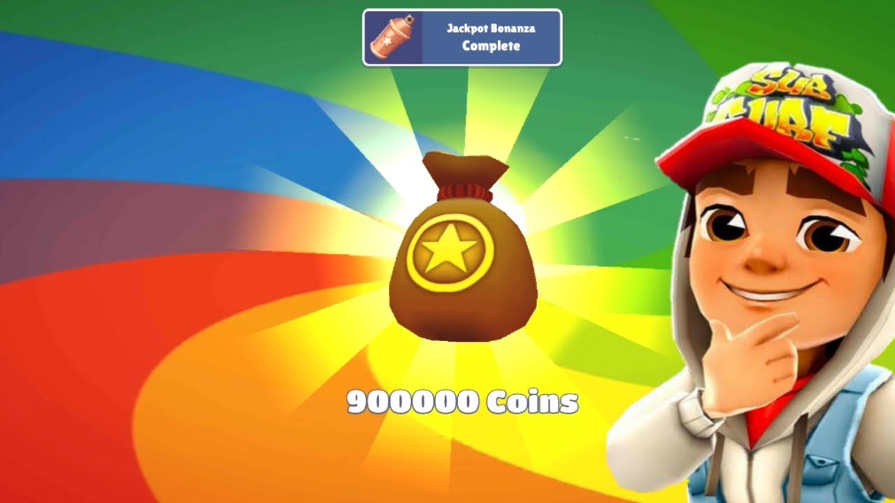 Has anyone ever won the mega jackpot of 900000 coins in Subway Surfers? -  Quora