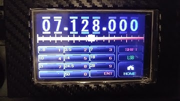 Nextion Display on a UBITX