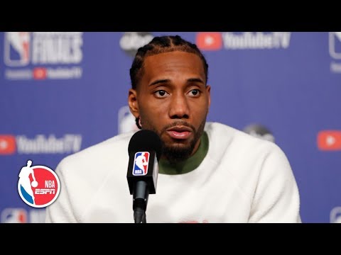 Kawhi Leonard Game 1 postgame: Pascal Siakam, Kevin Durant, & more | 2019 NBA Finals