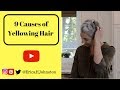 9 Causes of Yellowing Hair on Silver / Grey Hair