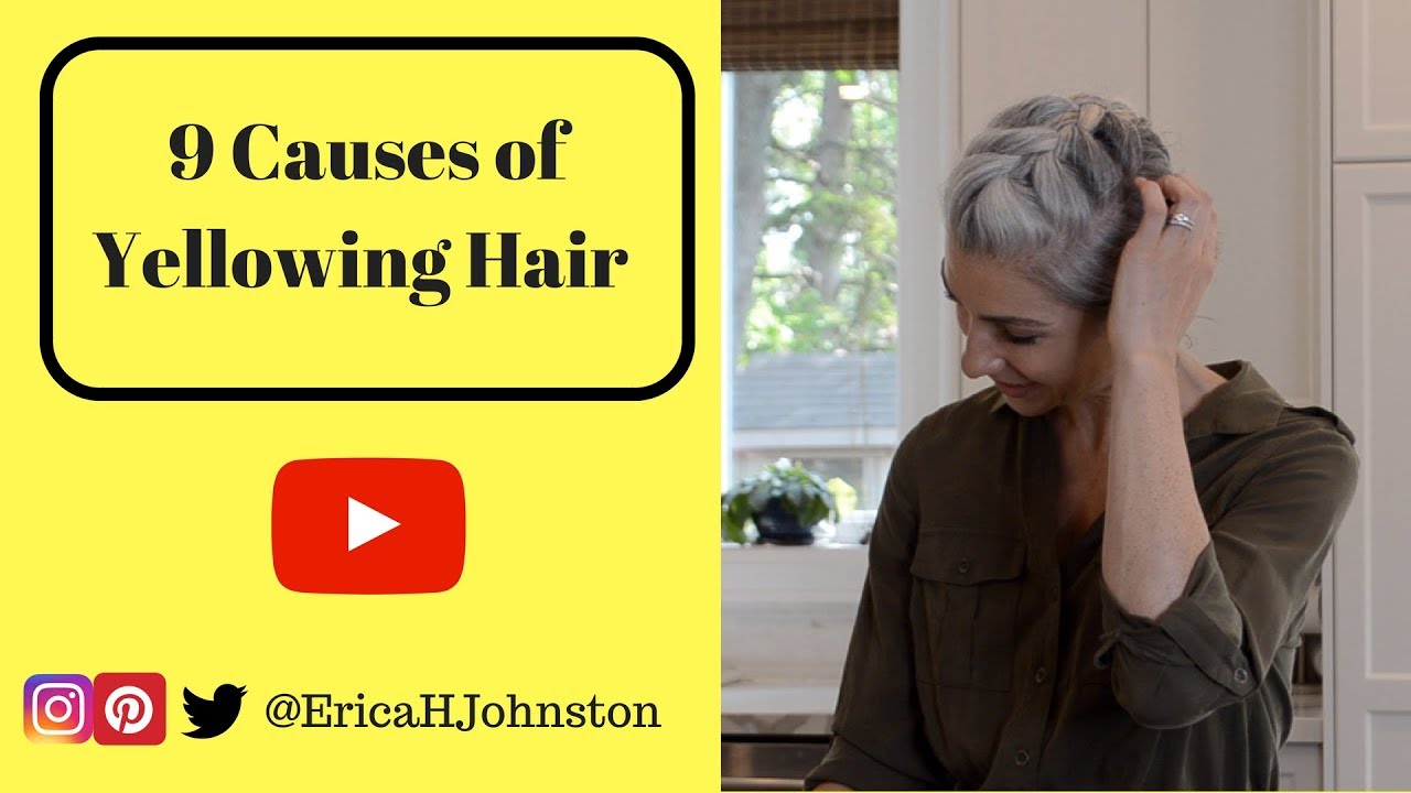 9 Causes of Yellowing Hair on Silver / Grey Hair YouTube