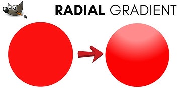 Gimp Tutorial Radial Gradient