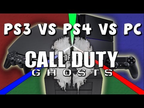 PS4 Vs PS3 Vs PC - Call Of Duty: Ghosts -- Graphics Comparison