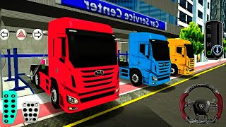Transporter Truck Parking in Services Center | 3D Driving Class Game | Car Game 2026 screenshot 5