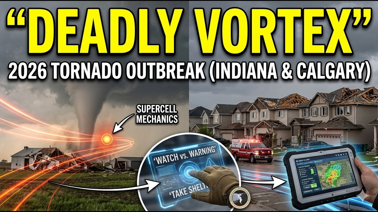 Inside the 2026 Spring Tornado Outbreak Indiana & Kansas Tornadoes Tear ...