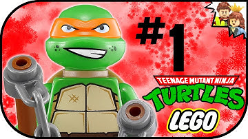 Custom MOC LEGO Ninja Turtles TMNT 2015 Advent Calendar Day 1 Unboxing - BrickQueen