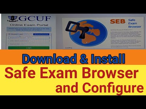 How to install and Download Safe Exam Browser and Configure