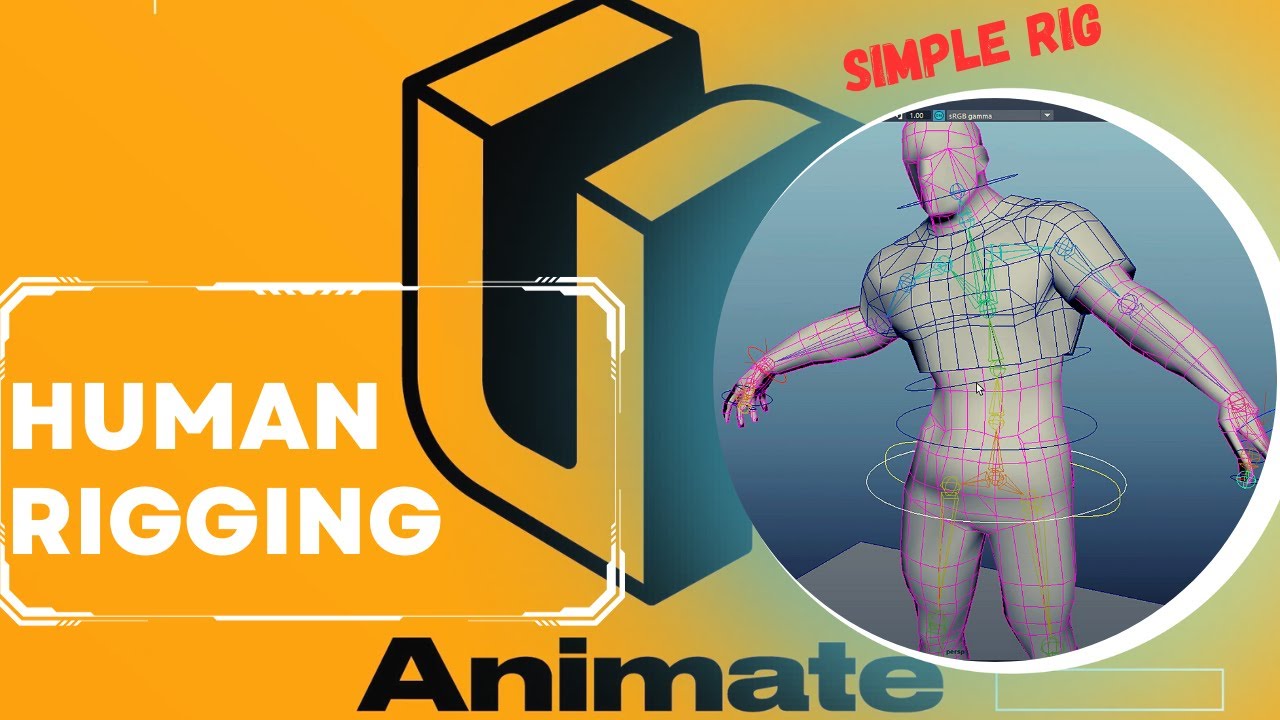 8 - Character rigging in Maya / Риггинг персонажа в Maya - YouTube