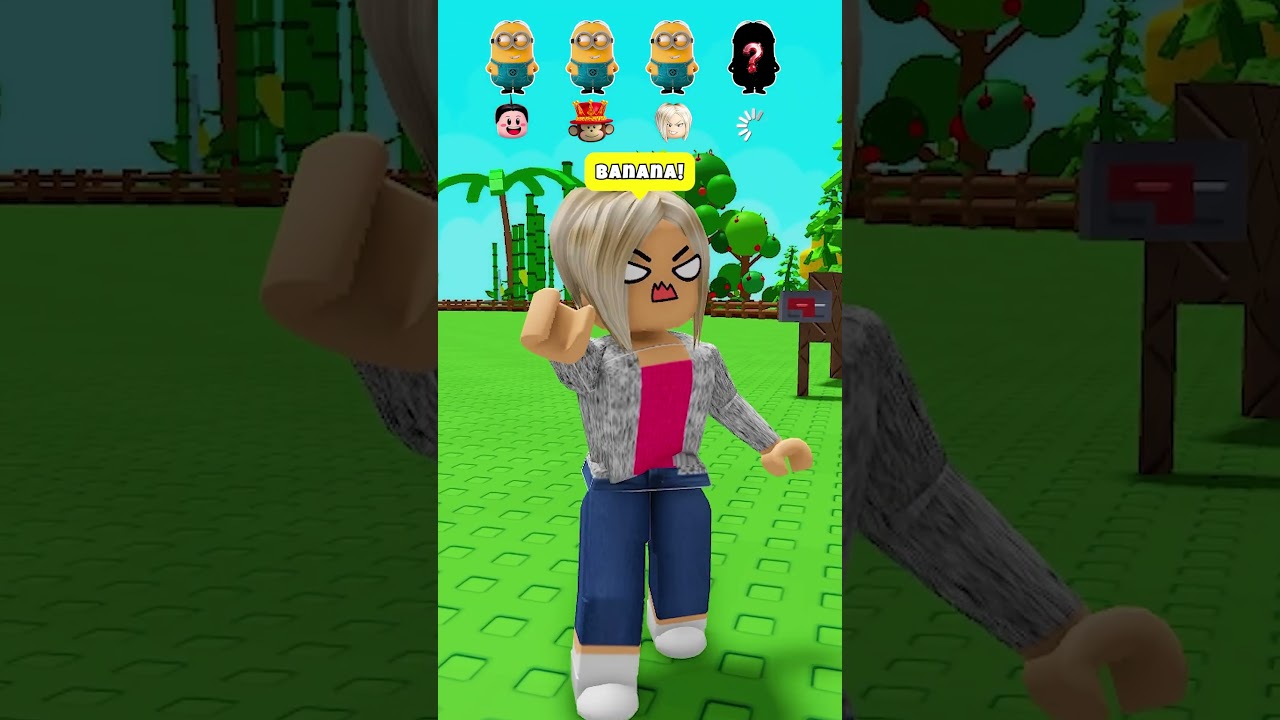🔎 WHO IS THE REAL MINION  IN GROW A GARDEN?  🟢 🎱 #shorts