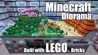 Minecraft Diorama built with LEGO Bricks by 三井ブリックスタジオ / プロビルダー 4,388 views 6 months ago 8 minutes, 18 seconds